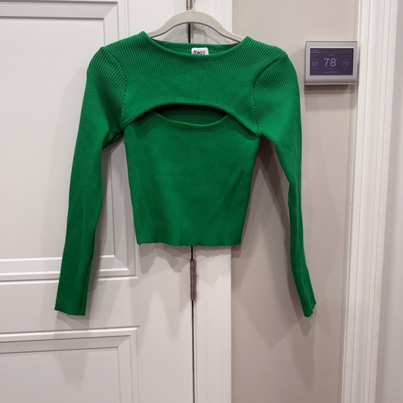 Princess Polly Tops - Women’s Princess Polly eliza‎ Green sweater top